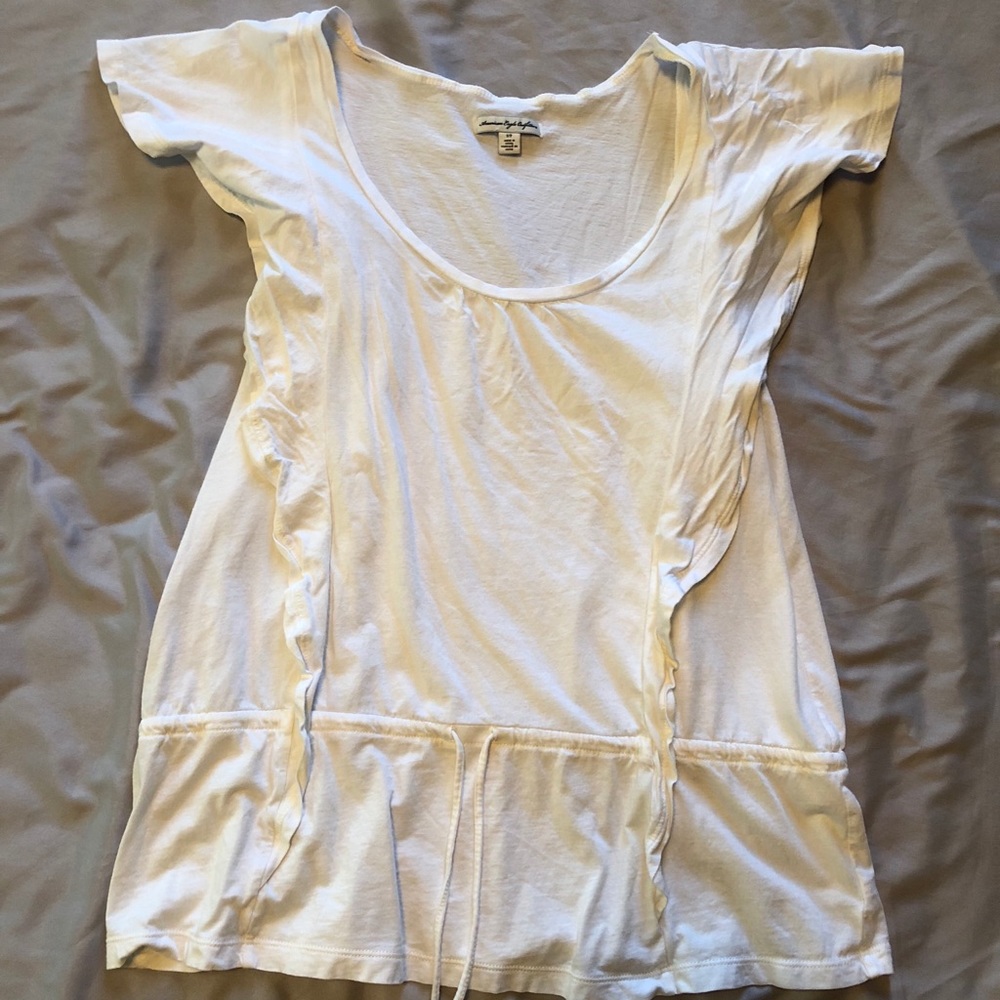 American Eagle ruffle shirt